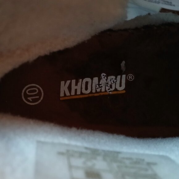 NWOB KHOMBU Dusk All Weather Ankle Boots Sherpa Lining Memory Foam 10M - Picture 13 of 14